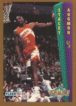 1992-93 Fleer Stacey Augmon SD #295 card image