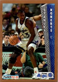 1992-93 Fleer Stanley Roberts #162 card image