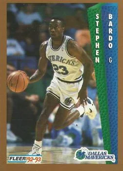 1992-93 Fleer Stephen Bardo #321 card image