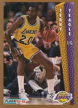 1992-93 Fleer Terry Teagle #112 card image