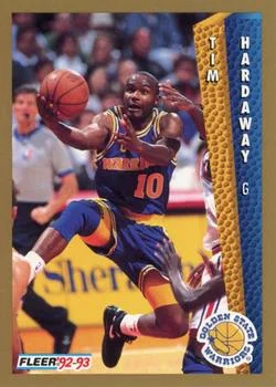 1992-93 Fleer Tim Hardaway #74 card image