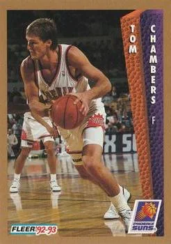 1992-93 Fleer Tom Chambers #180 card image