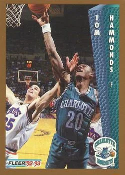 1992-93 Fleer Tom Hammonds #309 card image