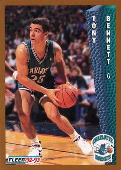 1992-93 Fleer Tony Bennett #308 card image