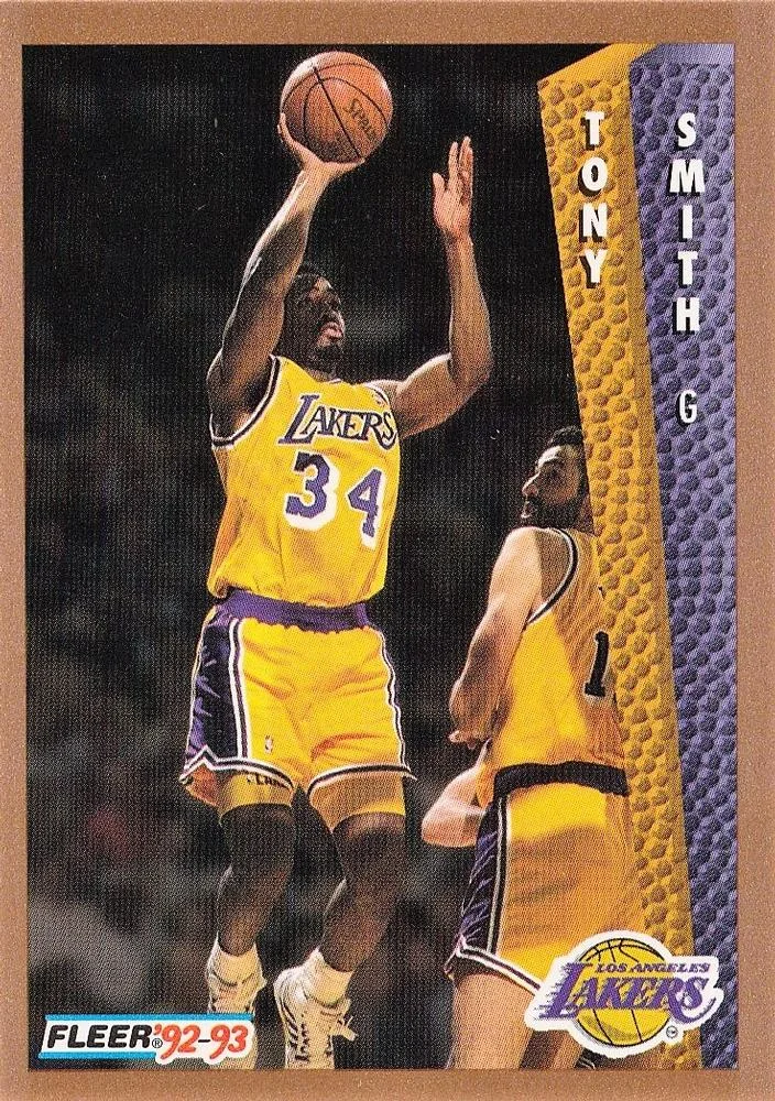 1992-93 Fleer Tony Smith #365 card image