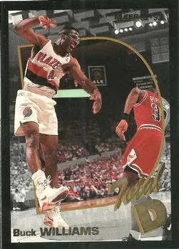 1992-93 Fleer Buck Williams [Total D] Total D #10 card image