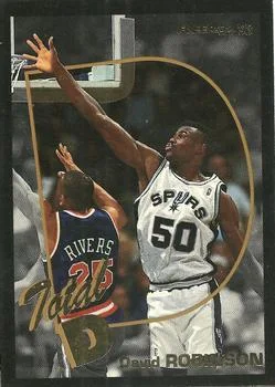 1992-93 Fleer David Robinson [Total D] Total D #1 card image
