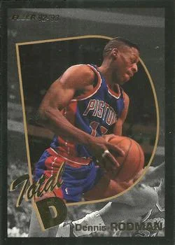 1992-93 Fleer Dennis Rodman [Total D] Total D #2 card image