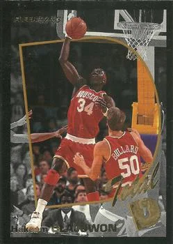 1992-93 Fleer Hakeem Olajuwon [Total D] Total D #14 card image