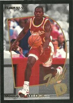 1992-93 Fleer Mookie Blaylock [Total D] Total D #13 card image