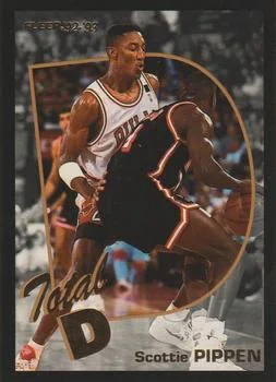 1992-93 Fleer Scottie Pippen [Total D] Total D #3 card image