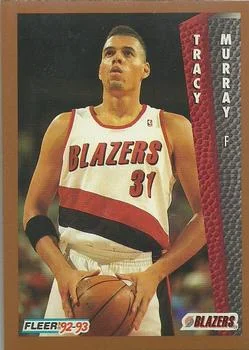 1992-93 Fleer Tracy Murray #418 card image