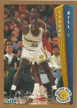 1992-93 Fleer Tyrone Hill #75 card image
