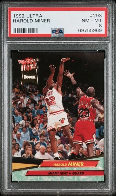 1992-93 Fleer Ultra Harold Miner #293 card image