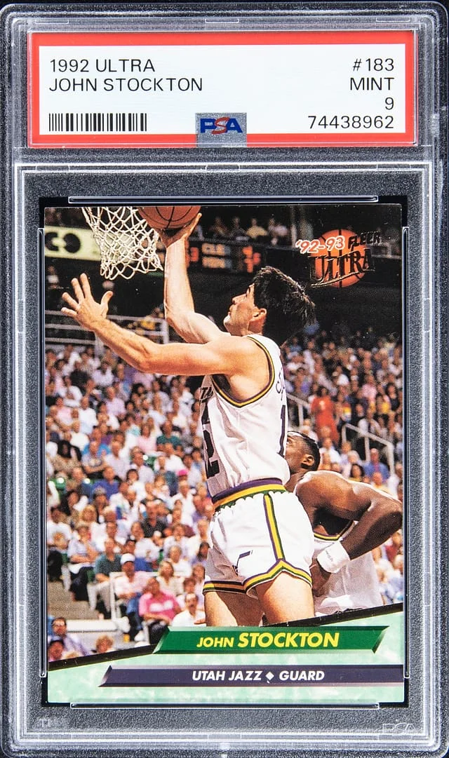 1992-93 Fleer Ultra John Stockton #183 card image