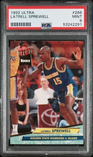 1992-93 Fleer Ultra Latrell Sprewell #266 card image