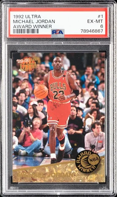 1992-93 Fleer Ultra Michael Jordan Award Winners #1 card image