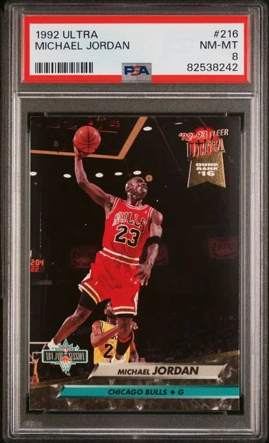1992-93 Fleer Ultra Michael Jordan #216 card image
