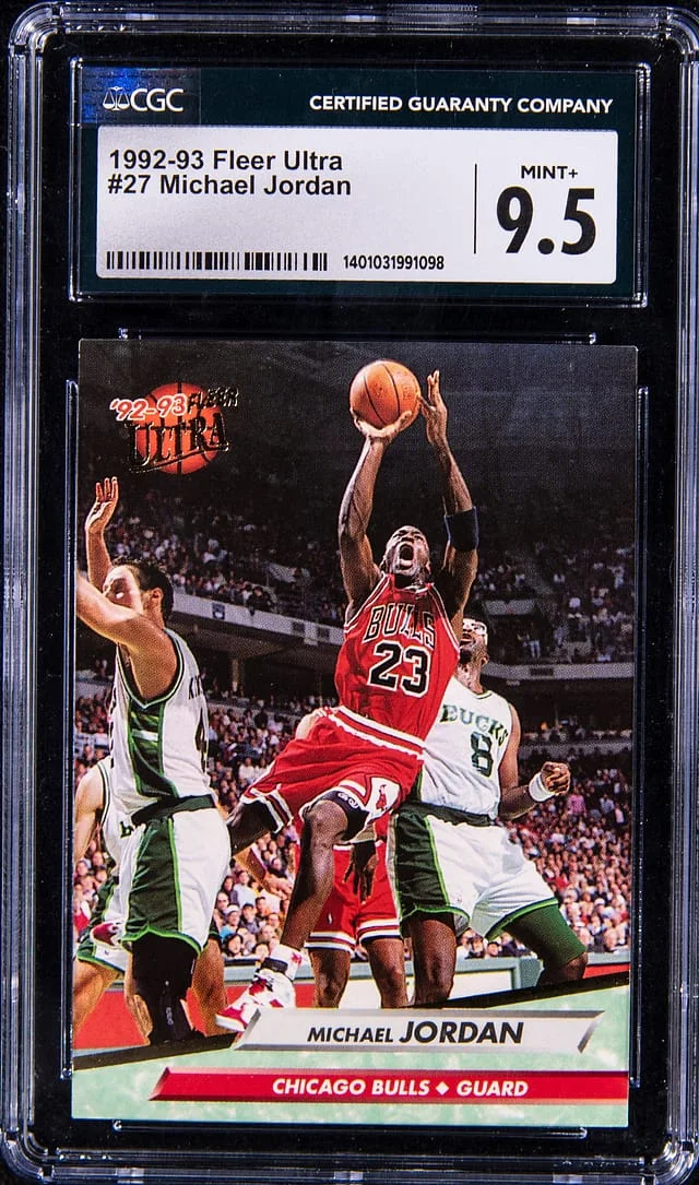 1992-93 Fleer Ultra Michael Jordan #27 card image