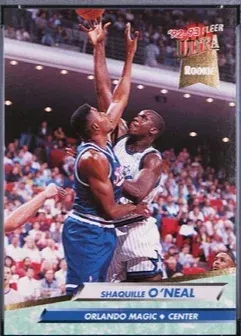 1992-93 Fleer Ultra Shaquille O'Neal #328 card image