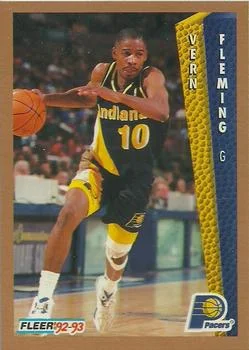 1992-93 Fleer Vern Fleming #89 card image