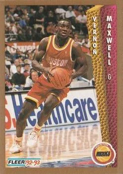 1992-93 Fleer Vernon Maxwell #83 card image