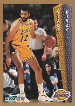 1992-93 Fleer Vlade Divac #107 card image