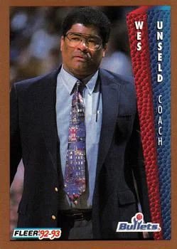 1992-93 Fleer Wes Unseld CO #236 card image