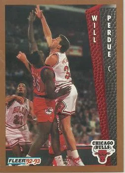 1992-93 Fleer Will Perdue #314 card image