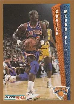 1992-93 Fleer Xavier McDaniel #153 card image