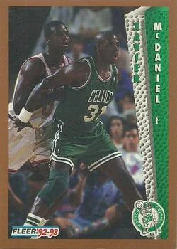 1992-93 Fleer Xavier McDaniel #307 card image