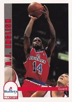 1992-93 Hoops A.J. English #234 card image