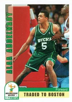 1992-93 Hoops Alaa Abdelnaby #415 card image