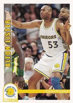 1992-93 Hoops Alton Lister #76 card image