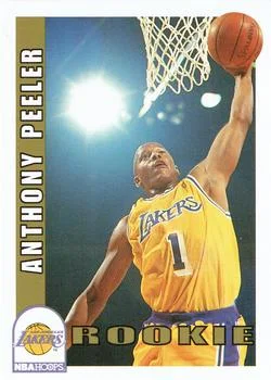 1992-93 Hoops Anthony Peeler ROO #410 card image