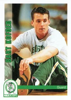 1992-93 Hoops Bart Kofoed #356 card image
