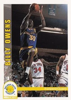 1992-93 Hoops Billy Owens #79 card image