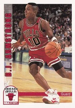 1992-93 Hoops B.J. Armstrong #27 card image