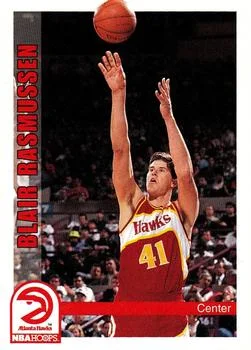 1992-93 Hoops Blair Rasmussen #6 card image