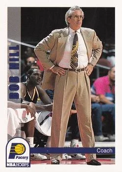 1992-93 Hoops Bob Hill CO #249 card image