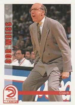 1992-93 Hoops Bob Weiss CO #239 card image