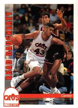 1992-93 Hoops Brad Daugherty #38 card image