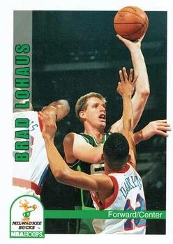 1992-93 Hoops Brad Lohaus #418 card image