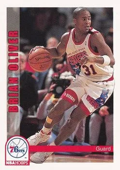 1992-93 Hoops Brian Oliver #175 card image