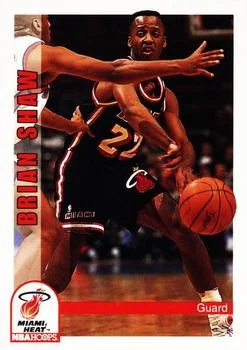 1992-93 Hoops Brian Shaw #123 card image