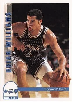 1992-93 Hoops Brian Williams #168 card image