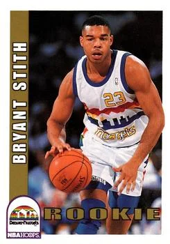 1992-93 Hoops Bryant Stith ROO #378 card image