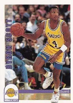 1992-93 Hoops Byron Scott #111 card image