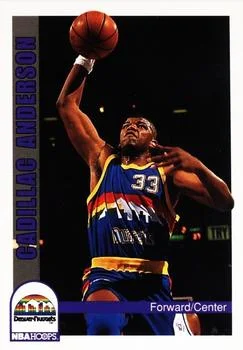 1992-93 Hoops Cadillac Anderson #54 card image