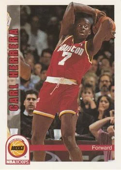 1992-93 Hoops Carl Herrera #391 card image